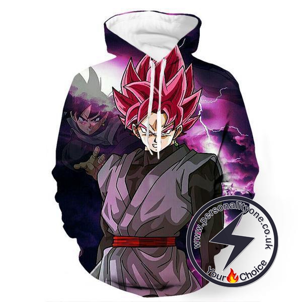 Dragon Ball Z - Black Goku 3D - Hoodies